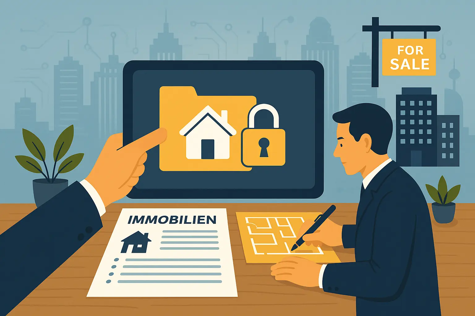 Datenraum für Immobilien